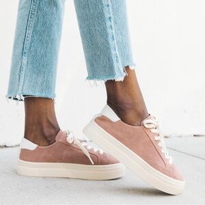 The Ibiza Platform Soludos Sneaker Size 9.5 Color: Mauve